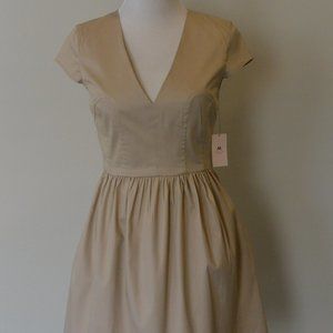 Khaki Babydoll Dress
